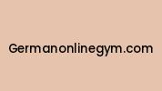 Germanonlinegym.com Coupon Codes