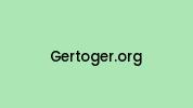 Gertoger.org Coupon Codes