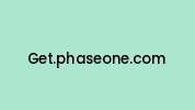 Get.phaseone.com Coupon Codes