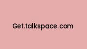 Get.talkspace.com Coupon Codes