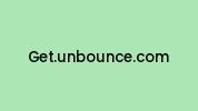 Get.unbounce.com Coupon Codes