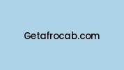 Getafrocab.com Coupon Codes