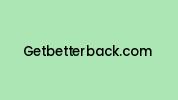 Getbetterback.com Coupon Codes