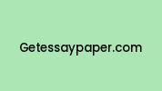 Getessaypaper.com Coupon Codes