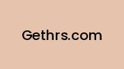 Gethrs.com Coupon Codes