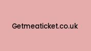 Getmeaticket.co.uk Coupon Codes