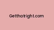 Getthatright.com Coupon Codes