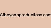 Gfbayonaproductions.com Coupon Codes