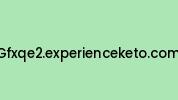Gfxqe2.experienceketo.com Coupon Codes