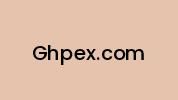 Ghpex.com Coupon Codes