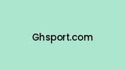 Ghsport.com Coupon Codes