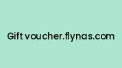 Gift-voucher.flynas.com Coupon Codes