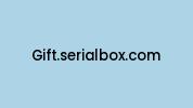 Gift.serialbox.com Coupon Codes