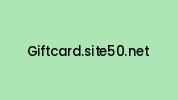 Giftcard.site50.net Coupon Codes