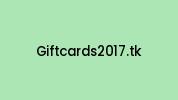 Giftcards2017.tk Coupon Codes