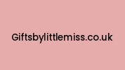 Giftsbylittlemiss.co.uk Coupon Codes