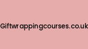 Giftwrappingcourses.co.uk Coupon Codes