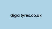 Giga-tyres.co.uk Coupon Codes