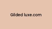 Gilded-luxe.com Coupon Codes