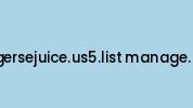 Gingersejuice.us5.list-manage.com Coupon Codes