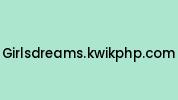 Girlsdreams.kwikphp.com Coupon Codes