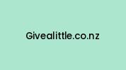 Givealittle.co.nz Coupon Codes