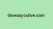 Giveasyoulive.com Coupon Codes