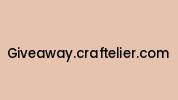 Giveaway.craftelier.com Coupon Codes