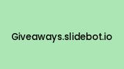 Giveaways.slidebot.io Coupon Codes