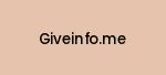 giveinfo.me Coupon Codes