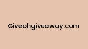 Giveohgiveaway.com Coupon Codes