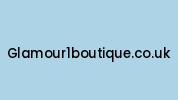 Glamour1boutique.co.uk Coupon Codes