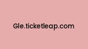 Gle.ticketleap.com Coupon Codes