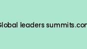 Global-leaders-summits.com Coupon Codes