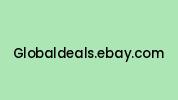 Globaldeals.ebay.com Coupon Codes
