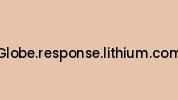 Globe.response.lithium.com Coupon Codes