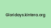 Gloridays.kintera.org Coupon Codes