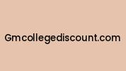 Gmcollegediscount.com Coupon Codes
