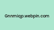Gnnmiqp.webpin.com Coupon Codes