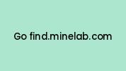 Go-find.minelab.com Coupon Codes