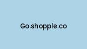 Go.shopple.co Coupon Codes
