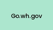 Go.wh.gov Coupon Codes