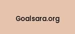 goalsara.org Coupon Codes