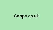 Goape.co.uk Coupon Codes