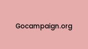 Gocampaign.org Coupon Codes