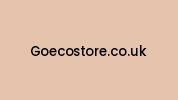 Goecostore.co.uk Coupon Codes