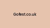 Gofest.co.uk Coupon Codes