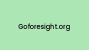 Goforesight.org Coupon Codes