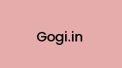 Gogi.in Coupon Codes