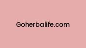 Goherbalife.com Coupon Codes